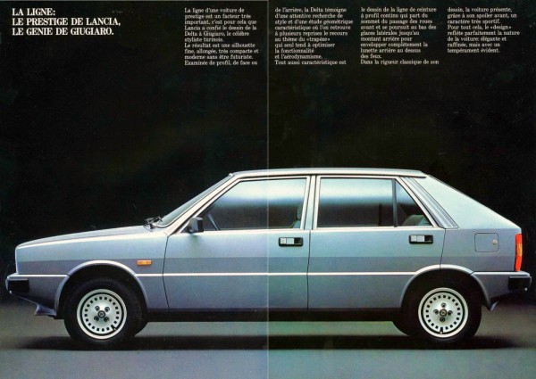 1979 Lancia Delta Side Profile